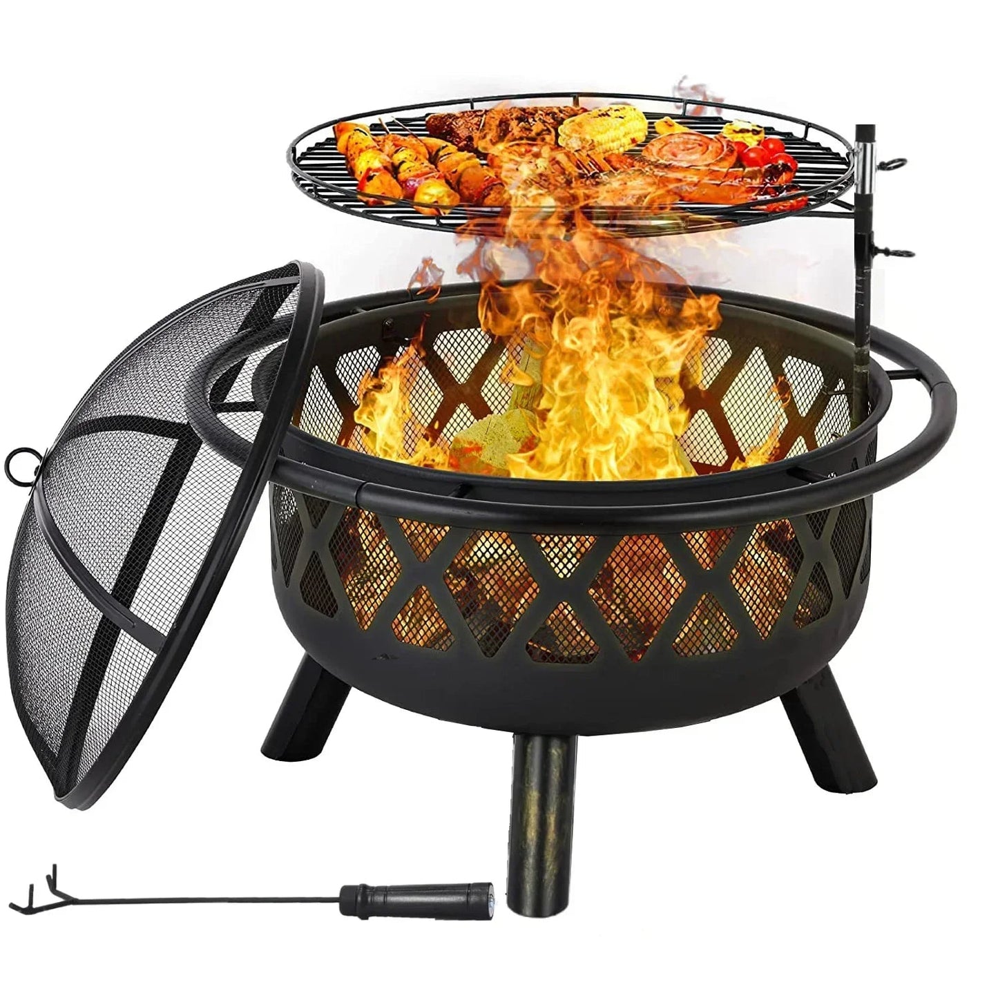 Brasero barbecue rond - Mon Brasero