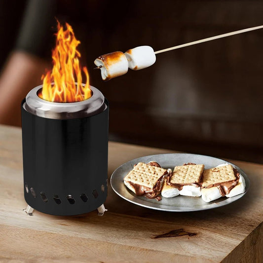 Braséro sans fumée rond - Mon Brasero