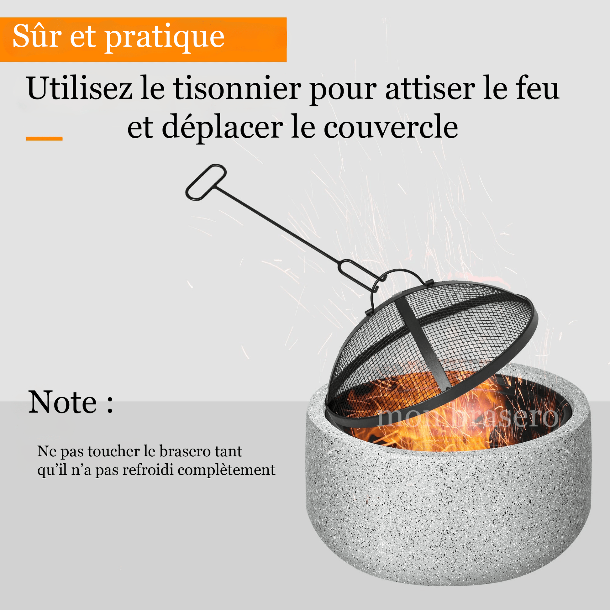 BRASERO EXTÉRIEUR ROND - Mon Brasero