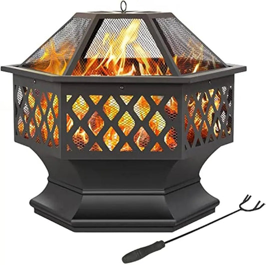 Brasero Hexagonal LIXIU - Mon Brasero